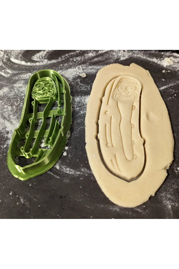 Rick Pickled Cookie Mold - 3 White Colors