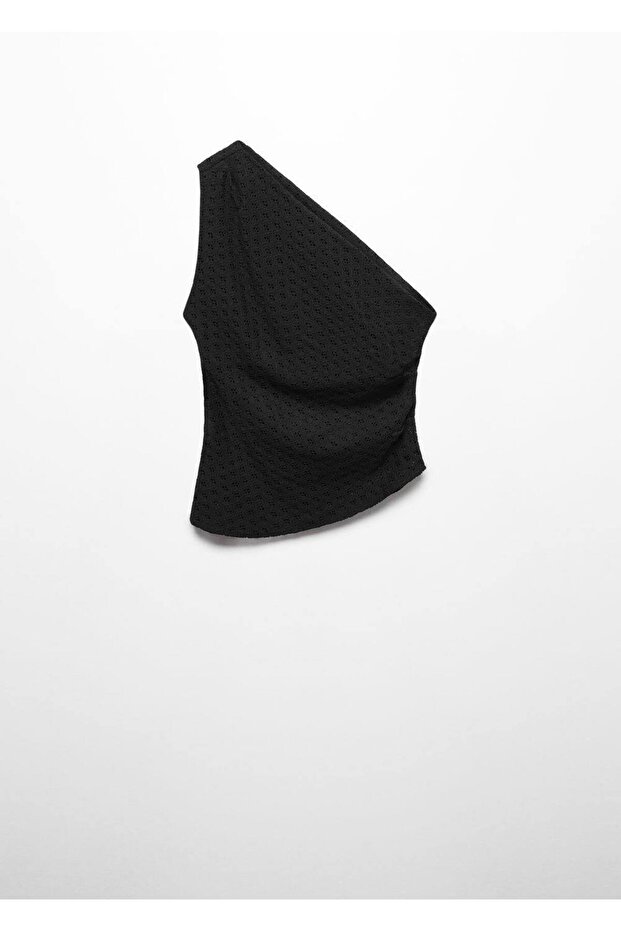 Ajur asimetrik bluz - 3