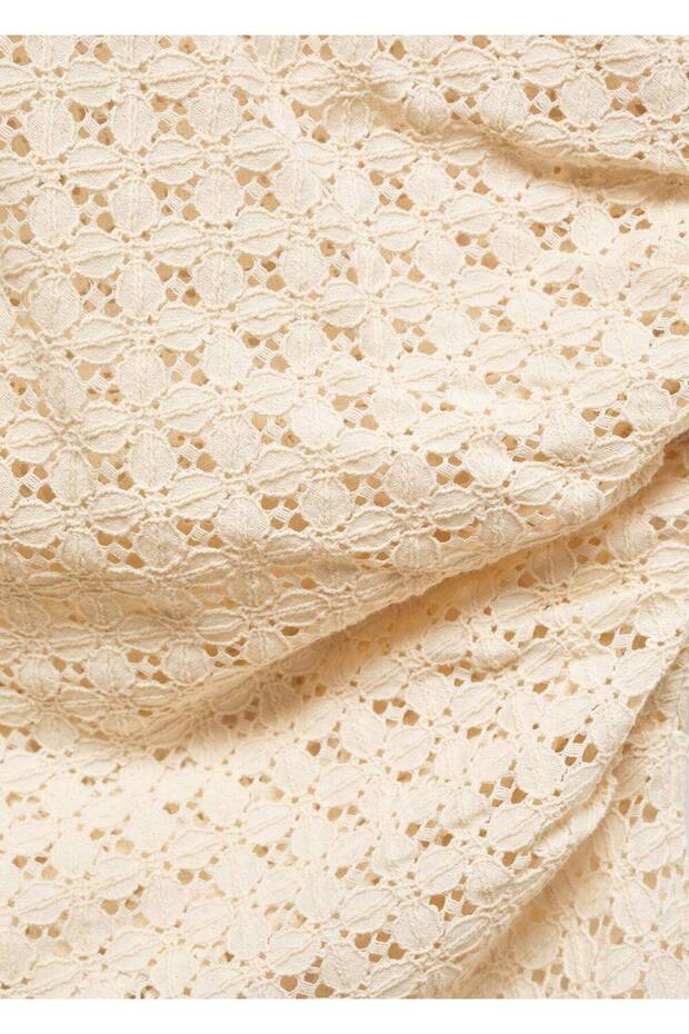 Ajur asimetrik bluz - 5