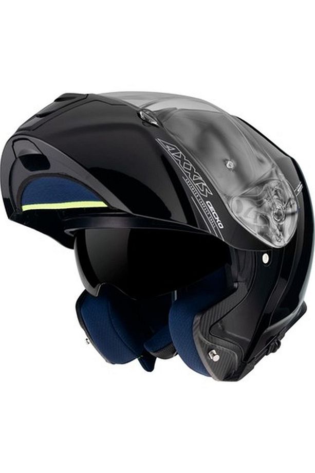 GECKO SV SOLID A1 MATT BLACK   + 990 TL Değerindeki Füme Vizör Yanında Hediye - 3
