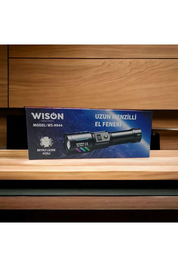 WISQN-WS-9944  Zoomlu Uzun Menzilli El Feneri - 4