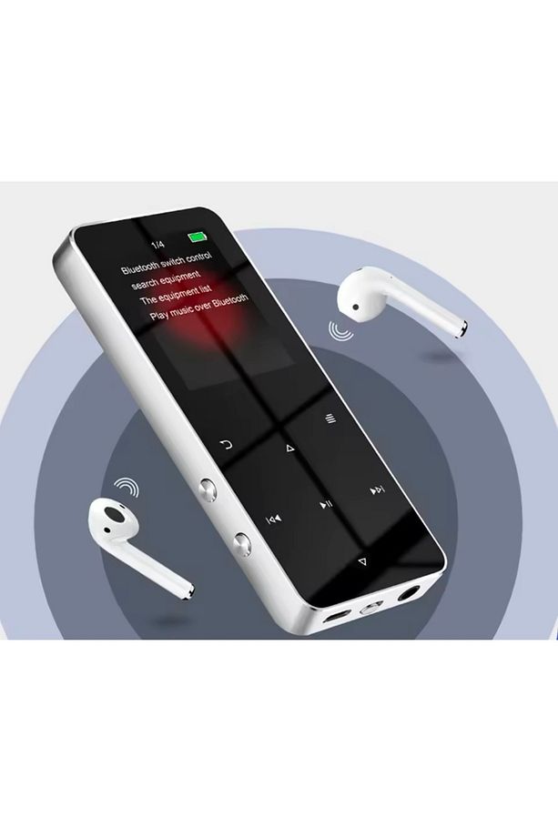 Bluetooth Mp3 Mp4 Player Hoparlör Çalar Fm Radyolu Şarjlı Dahili 8gb - 1