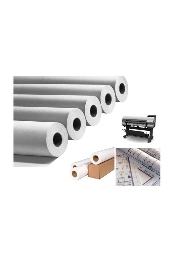 Plotter Kağıdı 91,4 Cmx50 Mt 80gr (a0) - 1