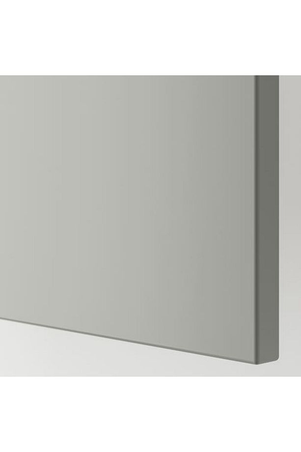 METOD, mutfak duvar dolabı, HAVSTORP açık gri, 40x80 cm - 2