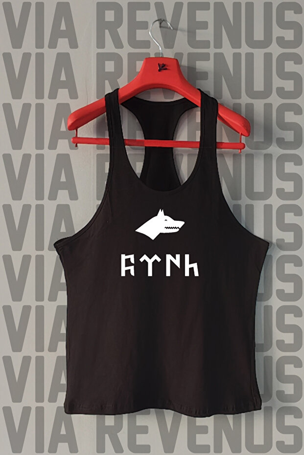 Turkey Printed Tank Top Sports Tank Top