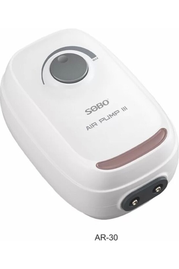 محرك هواء لحوض السمك مزدوج المخرج قابل للتعديل وصامت 6 واط 2x4.5 لتر/دقيقة Ar-30