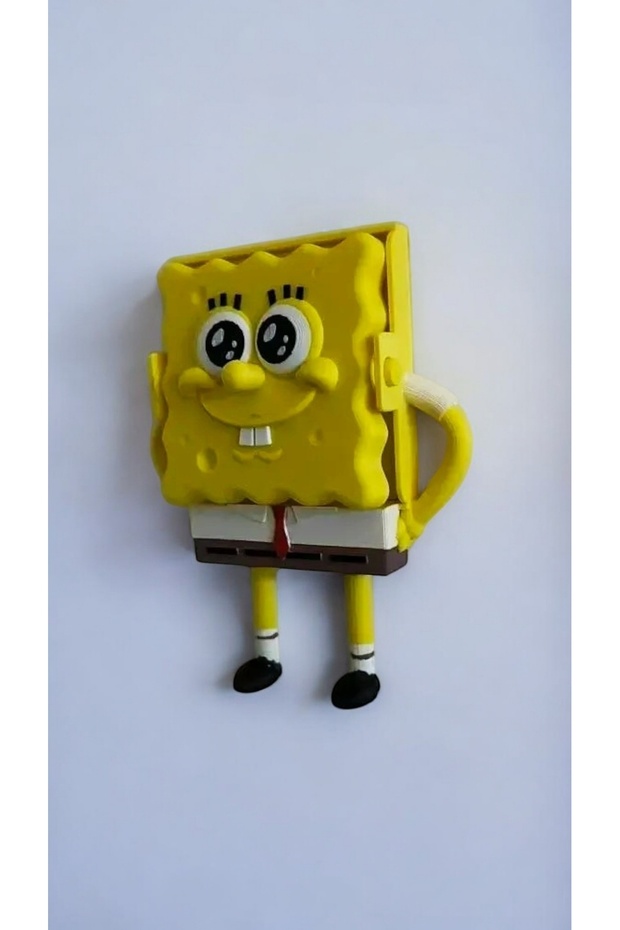 Sünger Bob Temalı Çocuk Odası Priz Duvar Anahtar Çerçeve Süsü - 5