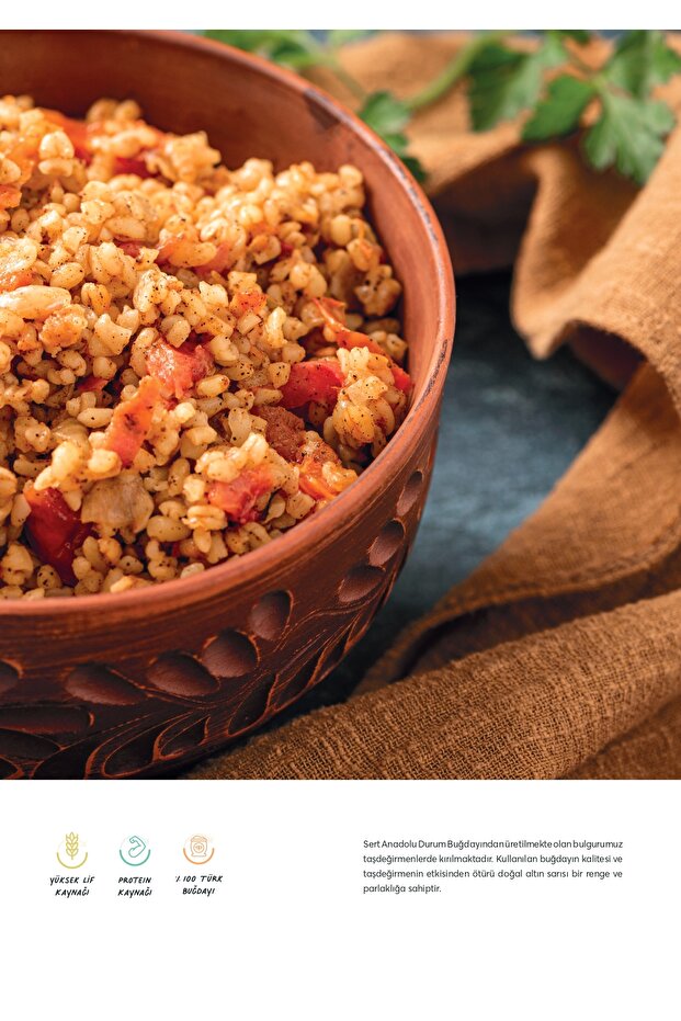 Şehriyeli Pilavlık Bulgur 2,5 Kg - 7