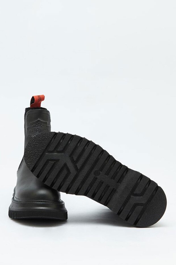 Mourır Kadın Siyah Deri Bot - 3