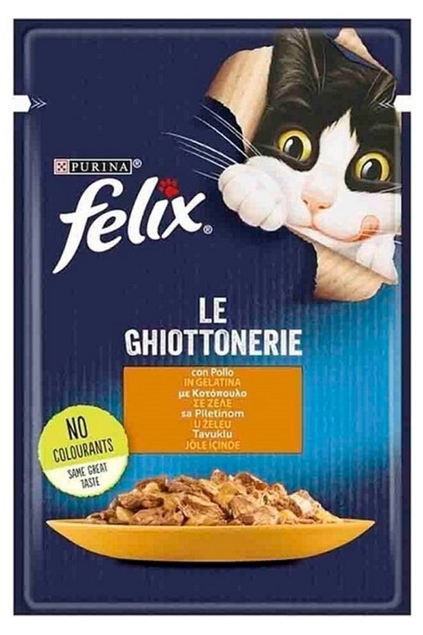 Purina Felix Tavuklu Yaş Kedi Maması 85 gr x 26 Adet - 1