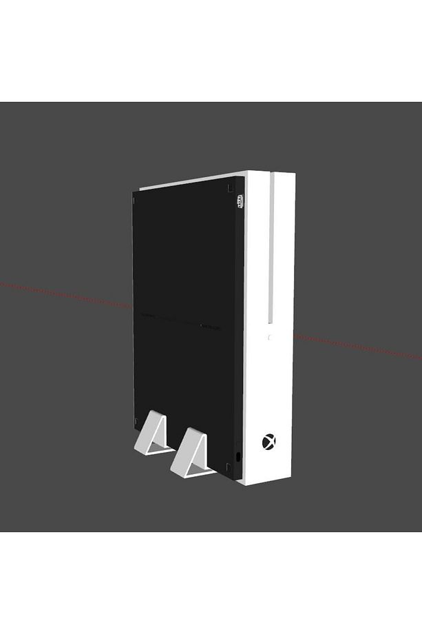 Byr3D Xbox One S Dikey Ayak/Stand T5156088 Sadece Plastik Aparattır - 2