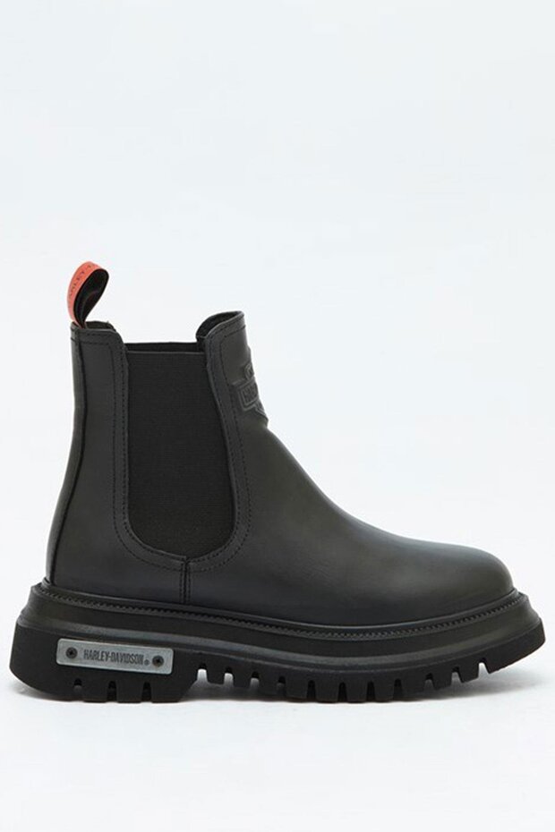 Mourır Kadın Siyah Deri Bot - 1