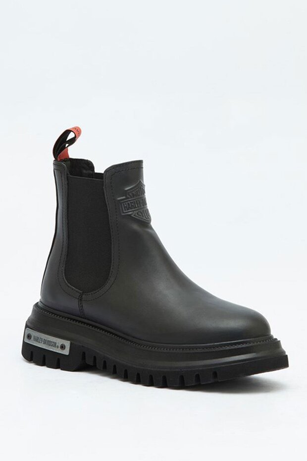 Mourır Kadın Siyah Deri Bot - 4