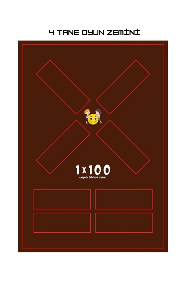 1 x 100 & ÇARPMA ( zeka dolabı, 1 x 100, yükselen zeka, çarpma ) - 7