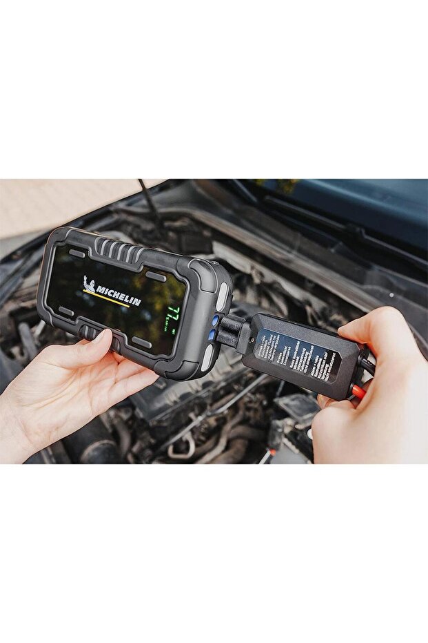 MJS80 12Volt 1000Amp Lityum Polimer Akü Takviye + Powerbank + Led Lamba - 5