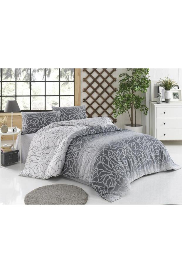 Leaf Çift Kişilik Ranforce Set – 200x220 cm - 1