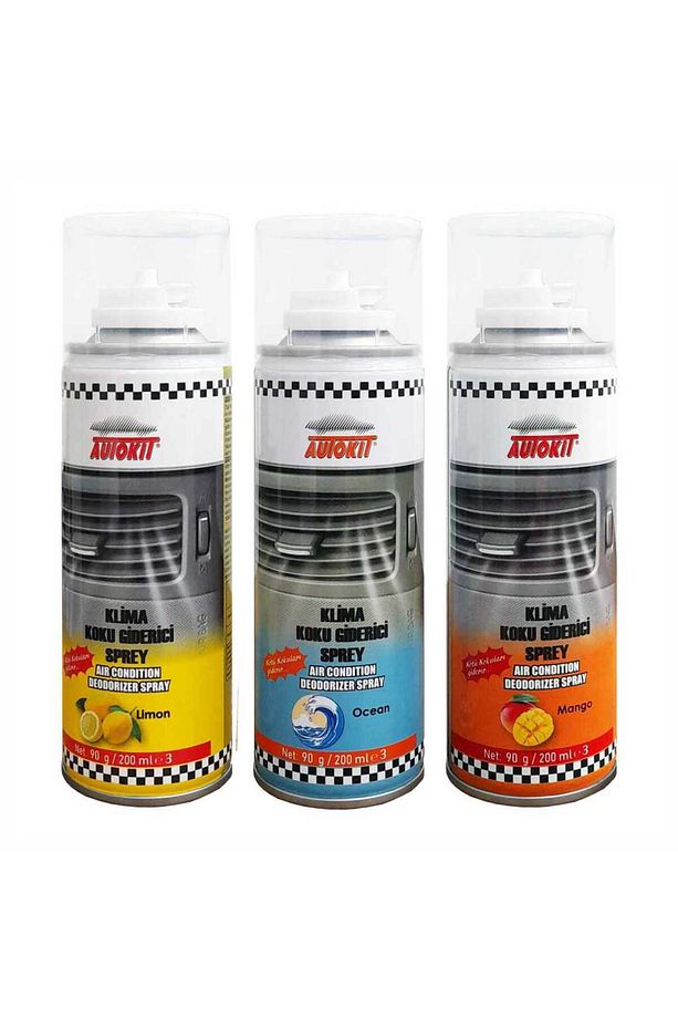 KLİMA KOKU GİDERİCİ SPREY 200 ML - OCEAN - 2