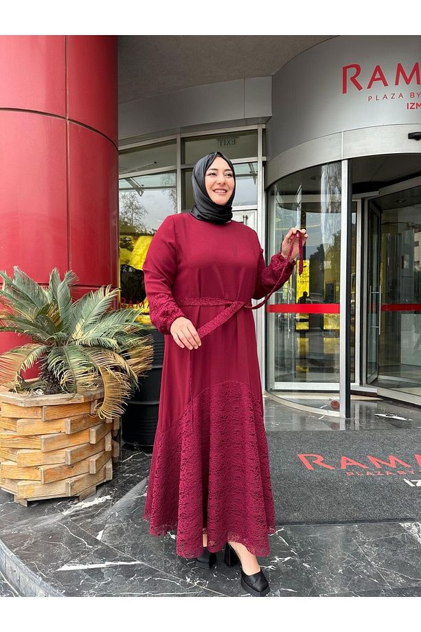 Tesettür Elbise | Meryem | EMS - 1