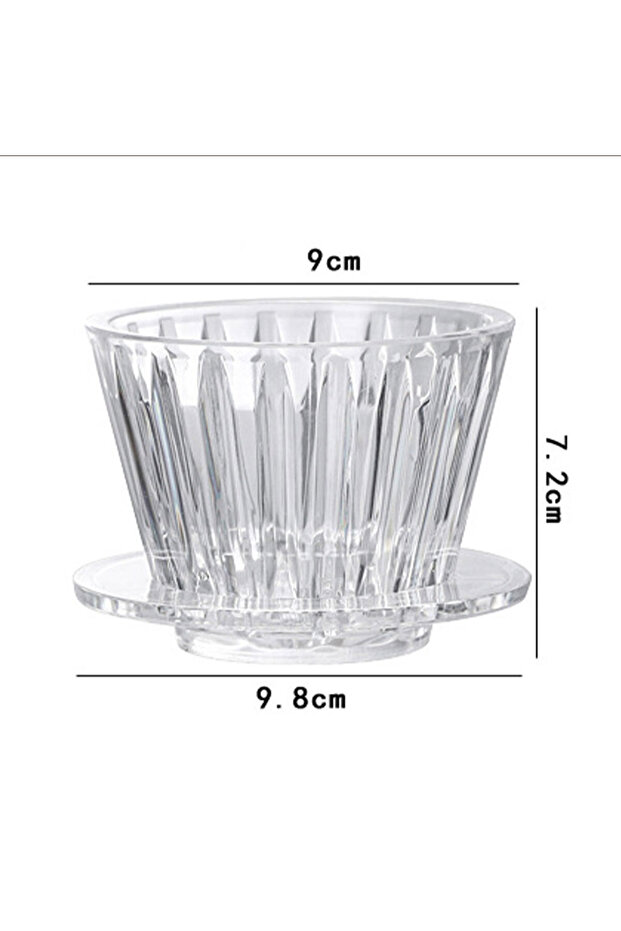 فلتر قهوة على شكل وعاء سعة 1-2 كوب - 4