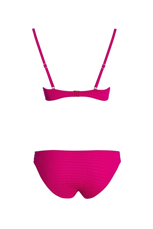 Geripptes Bikini-Set - 2