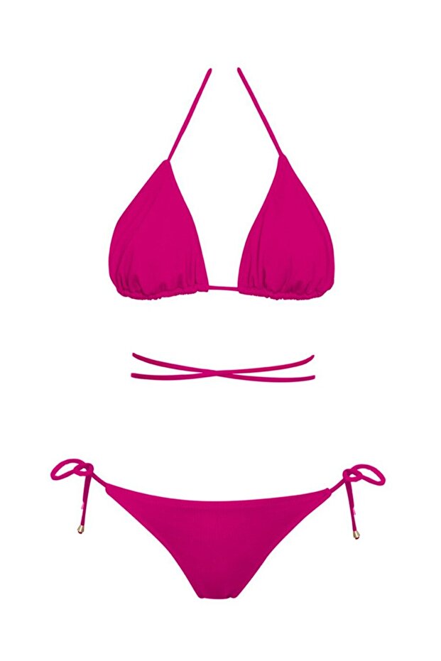 Triangel-String-Bikini-Set - 1