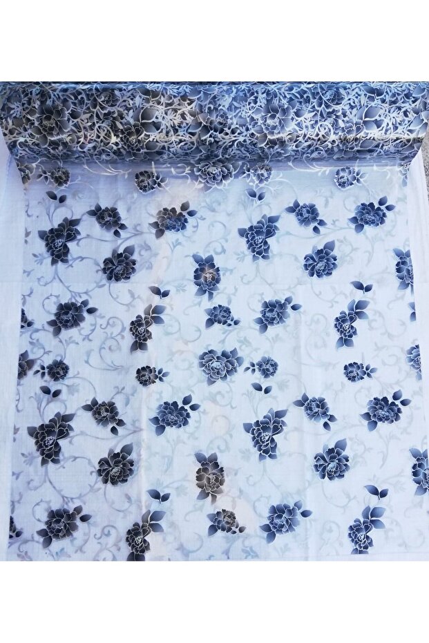 Patterned Transparent Table Cloth 1.4mm Thick Pvc Non-Slip 100 cm X 170 cm