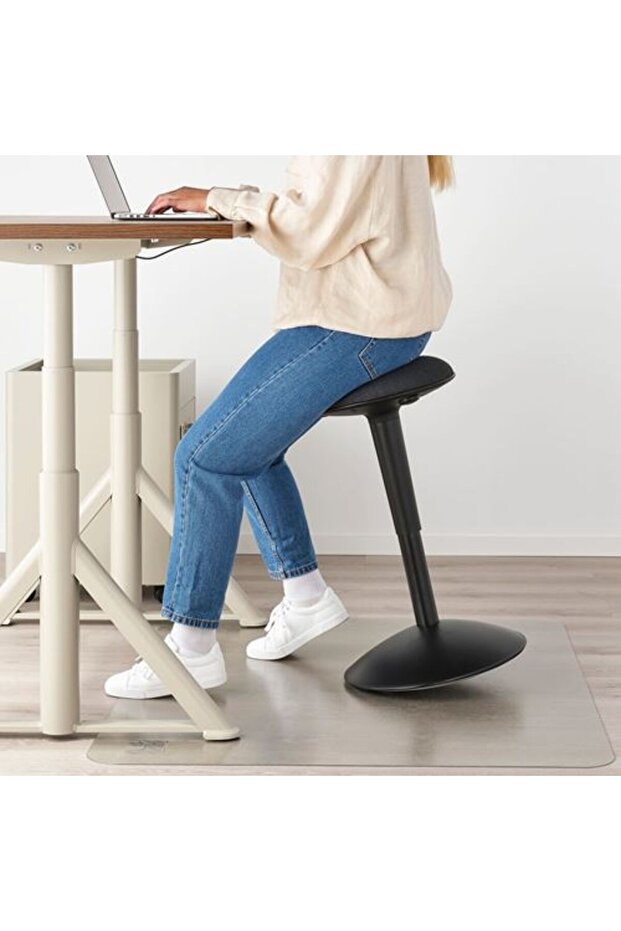 NILSERIK, tabure, vissle koyu gri - 7