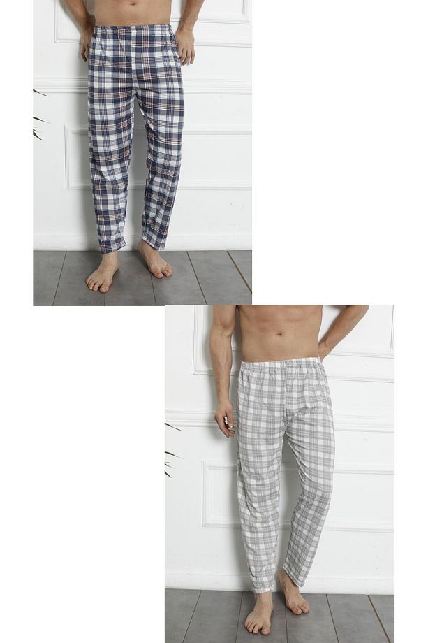 2'li Pijama Alt Ekonomik - 1