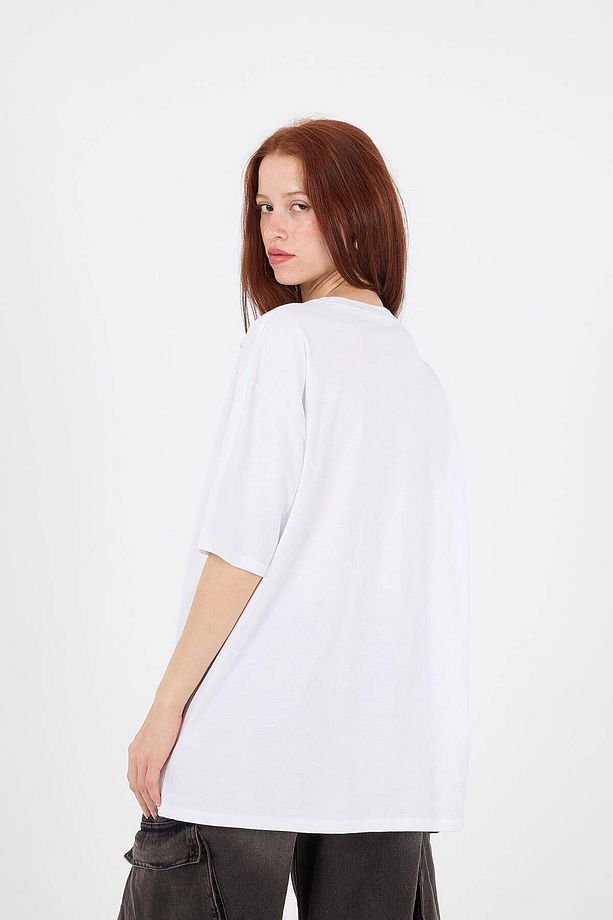Bisiklet Yaka Basic T-shirt P10111-d7 - 5