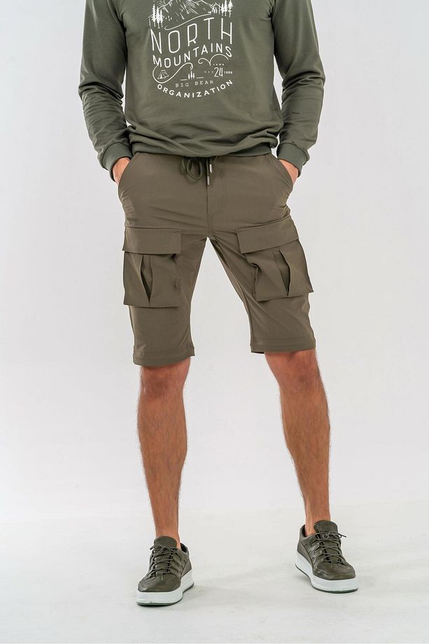 Outdoor Şort Olabilen Pantolon Şort Bermuda Kapri Pantolon – 519 - N21 - 8