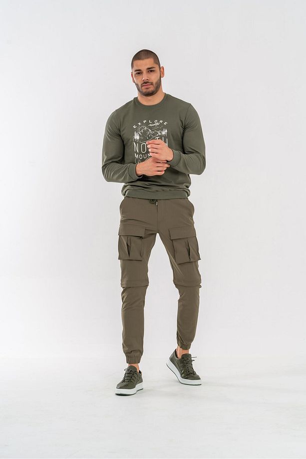 Outdoor Şort Olabilen Pantolon Şort Bermuda Kapri Pantolon – 519 - N21 - 3