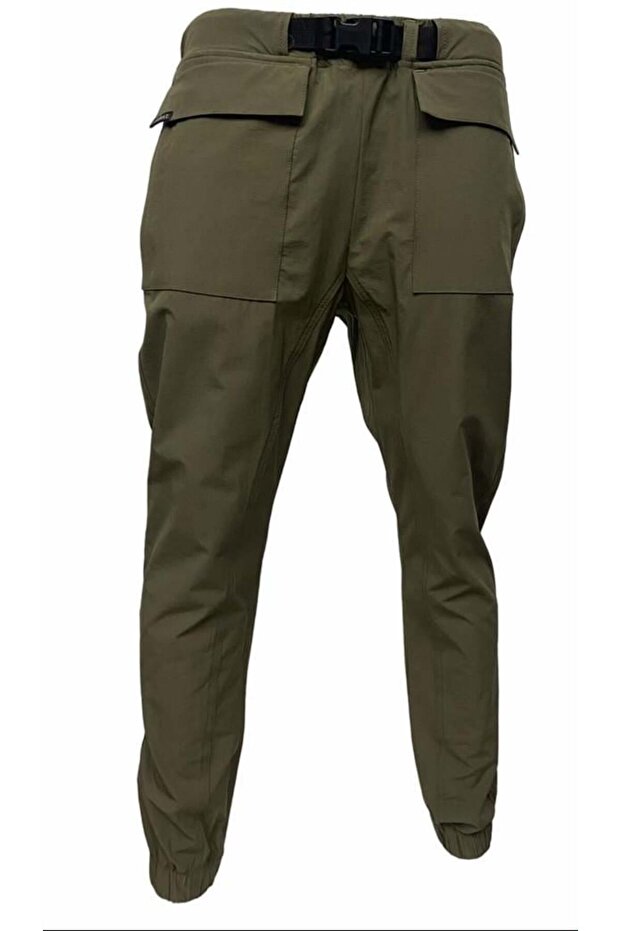 Outdoor Tactical Jogger Cargo Parachute Pants with Pockets Safari - 513