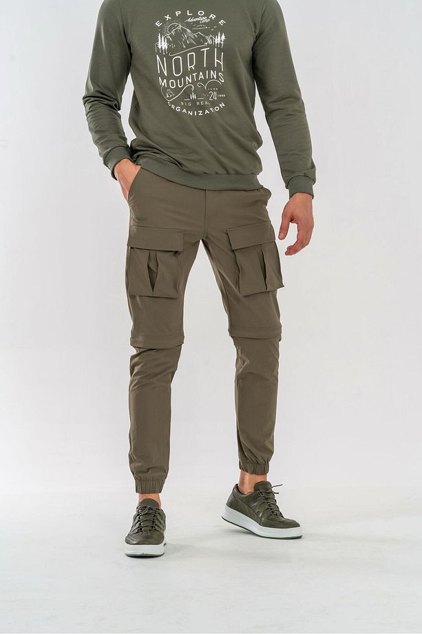 Outdoor Şort Olabilen Pantolon Şort Bermuda Kapri Pantolon – 519 - N21 - 2