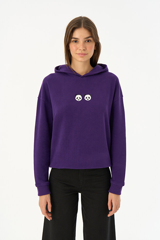 Chi & Chi SuperSoft Hoodie - Mor - 3