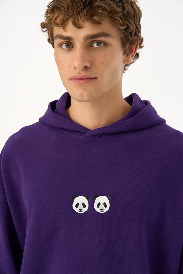 Chi & Chi SuperSoft Hoodie - Mor - 1