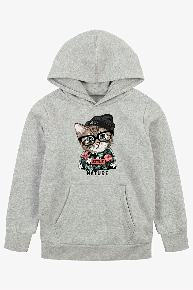 UNISEX HOODED KANGAROO POCKET SWEATSHIRT