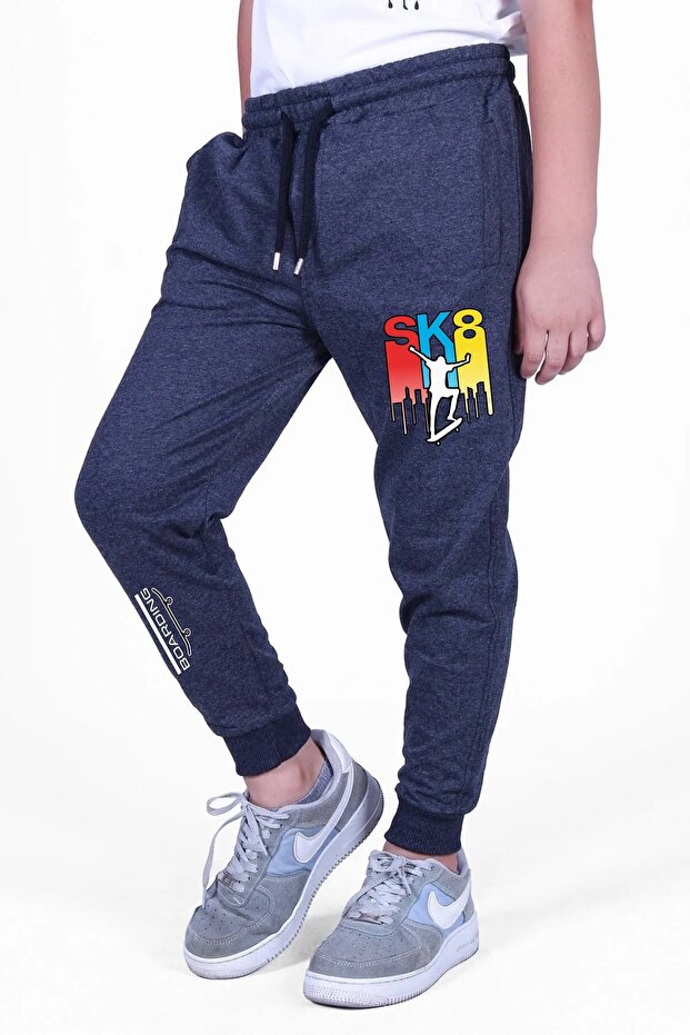 Boy's Pocket-Sk8 Printed Sweatpants