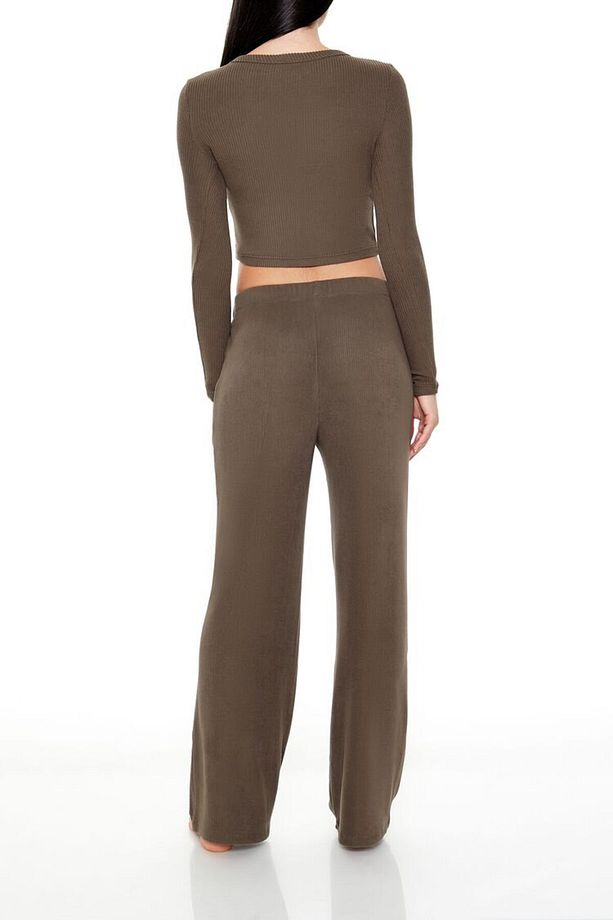 Yumuşak Örme Pijama Altı - 1