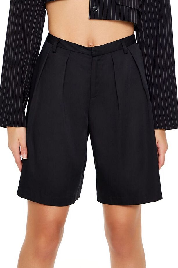 Poplin Kumaş Şort - 1