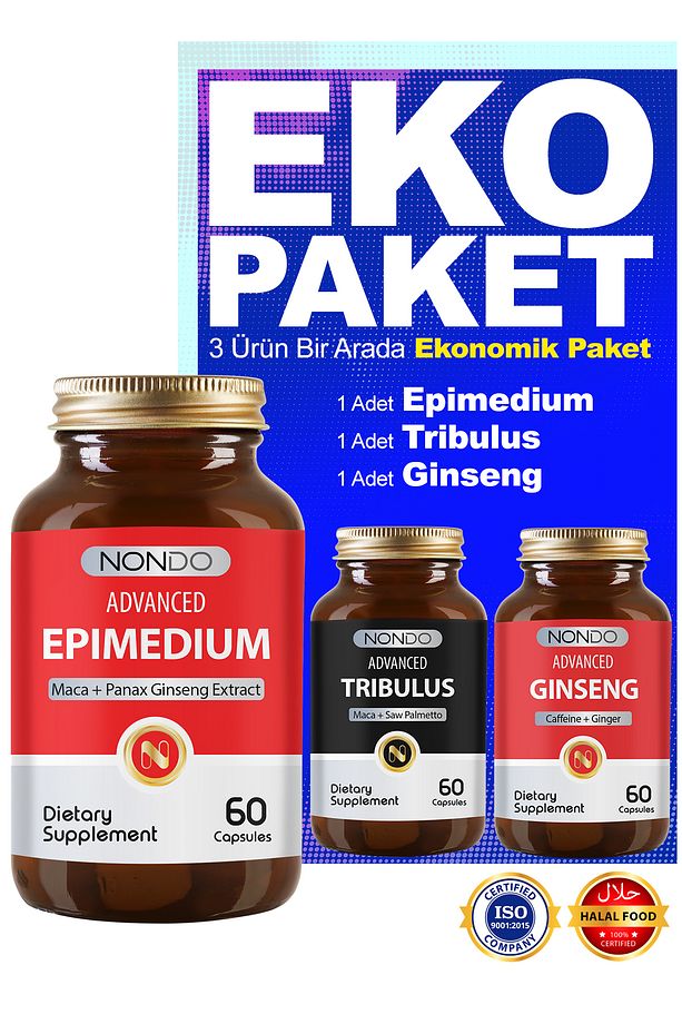Erkekler Için Avantaj Paketi Epi Maca Tribulus Ginseng - 1