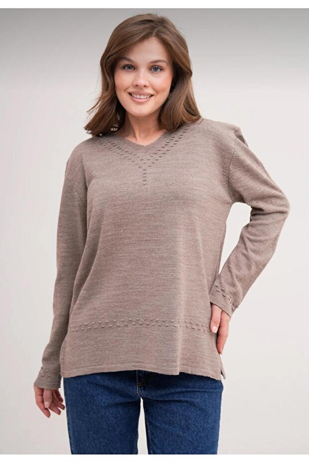 Knitwear V-Neck Sweater