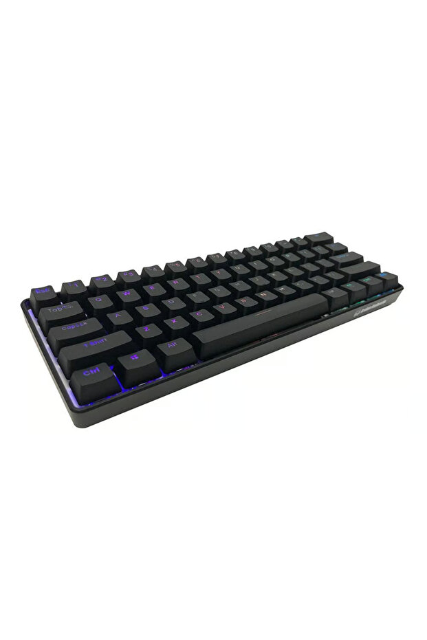 لوحة مفاتيح ميكانيكية Pro 60 % Blue Switch - 4