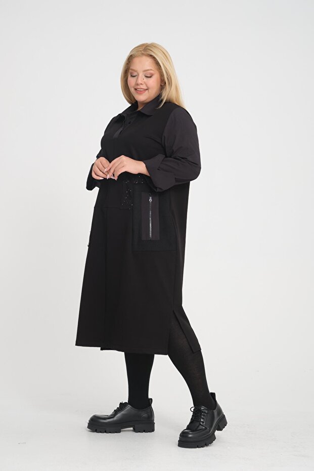 24583 ELBISE SIYAH - 2