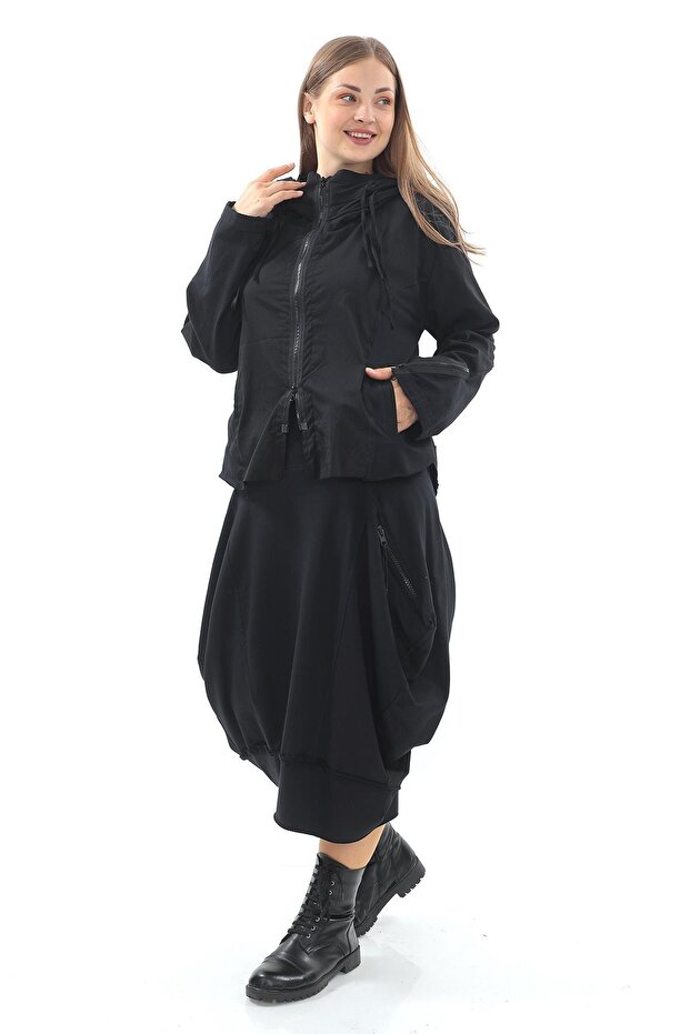 23681 CEKET SIYAH - 2