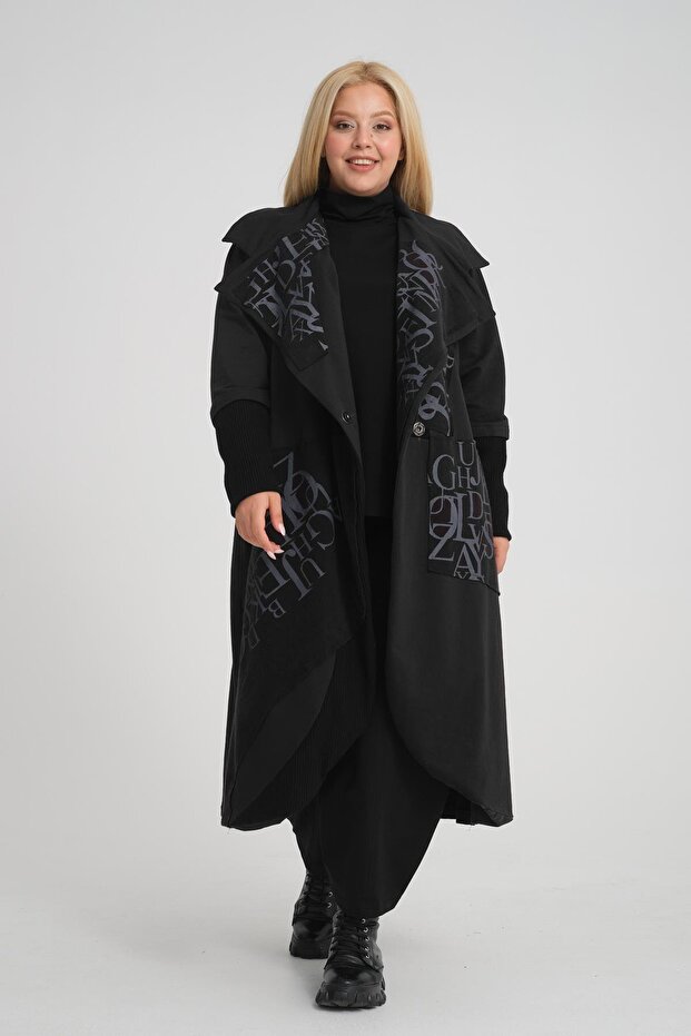 24619 CEKET SIYAH - 1