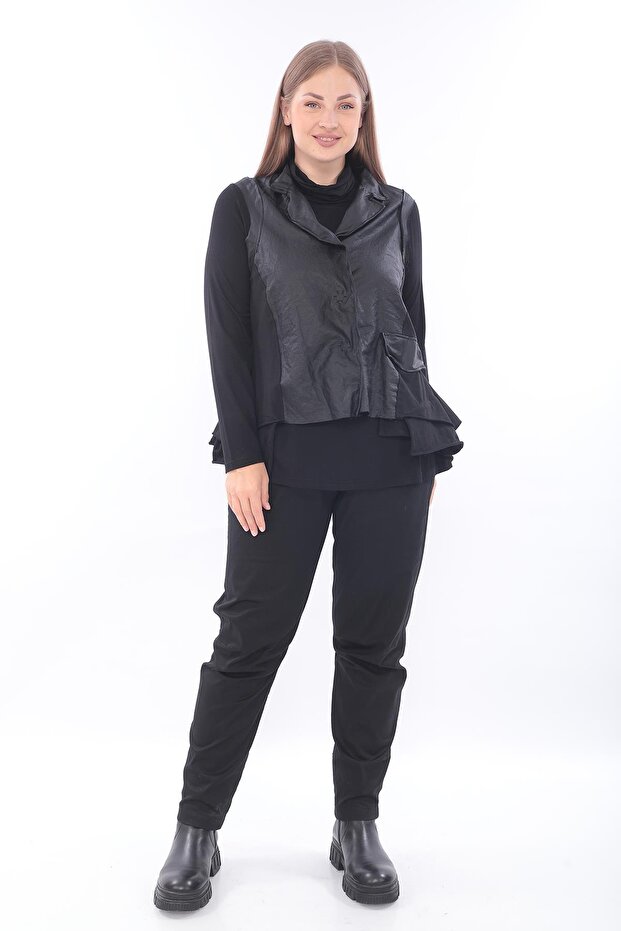 23710 YELEK SIYAH - 1