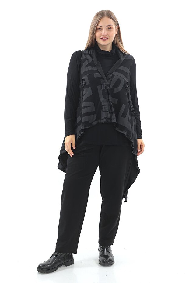 سترة سوداء - موديل 23587 - 1