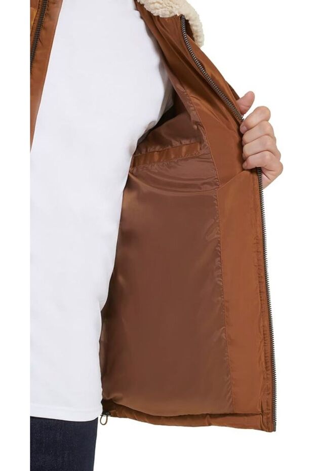 Sherpa Puffer Jacket - 5