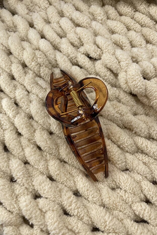 Brown Leopard Patterned Latch Buckle - 5