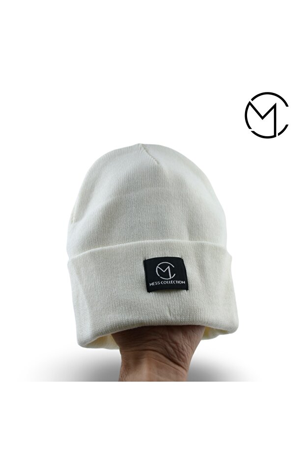 MESSCOLLECTION Unisex Yetişkin Bere, Kışlık Şapka, Kışlık Bere, Yumuşak Akrilik Bere - 5